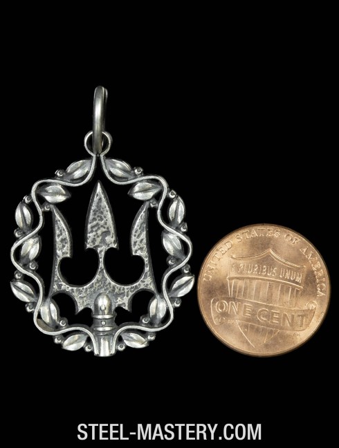 Poseidon trident necklace Pendants