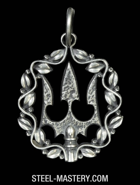 Poseidon trident necklace Pendants