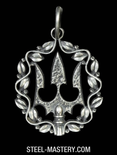 Poseidon trident necklace Pendants