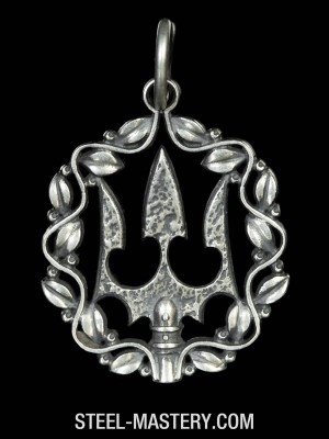 Poseidon trident necklace Pendants