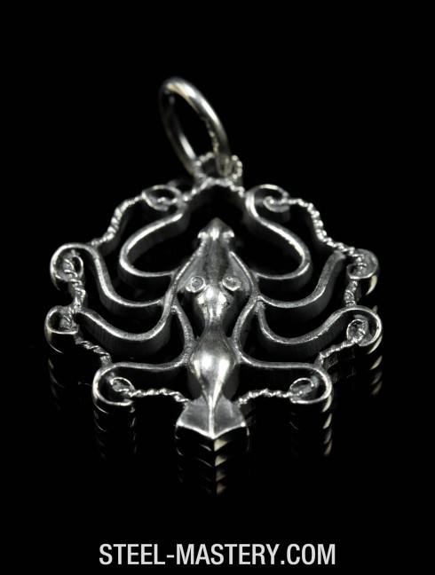 Squid jewelry Pendants