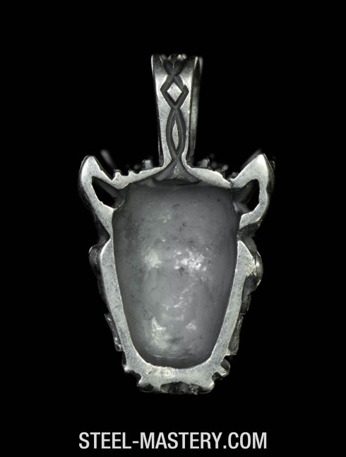 Wolf head necklace pendant  Pendants