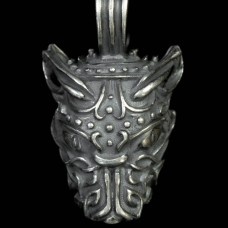 Wolf head necklace pendant  image-1