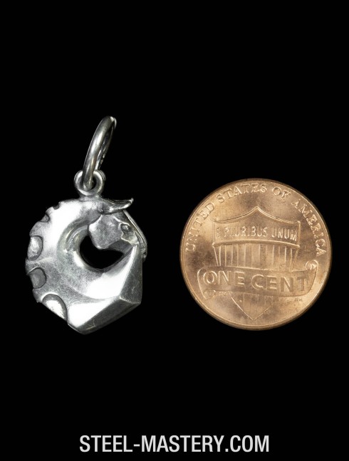 Ouroboros style badge Pendants