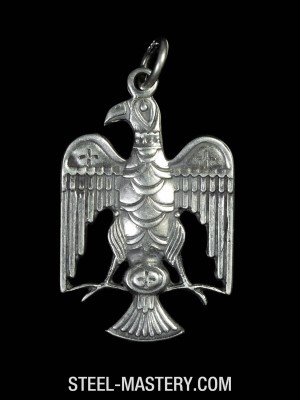 Roman eagle medallion 