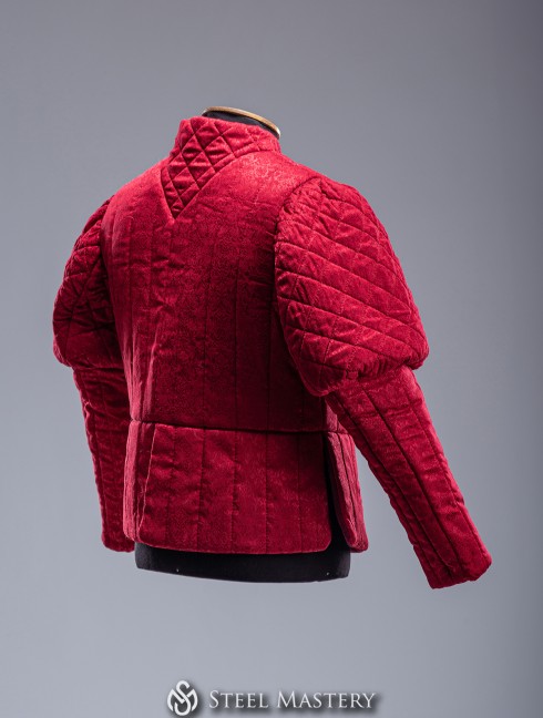 Jacquard Renaissance quilted doublet Armadura acolchada