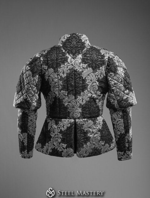 Jacquard Renaissance quilted doublet Armadura acolchada