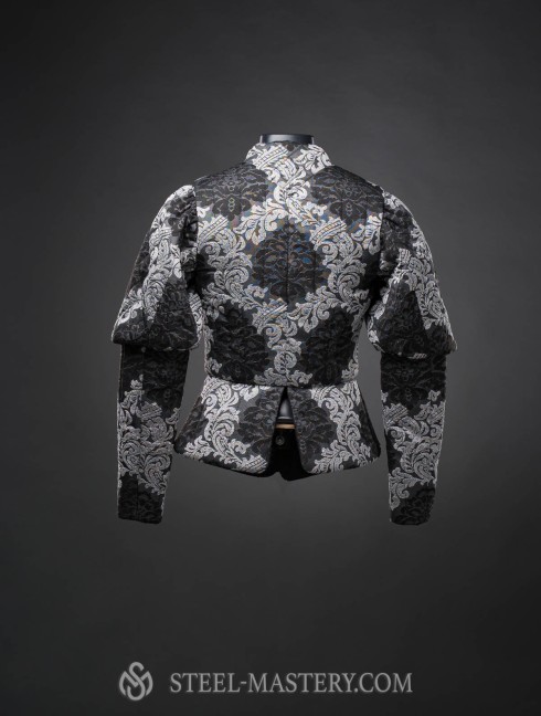 Jacquard Renaissance quilted doublet Padded armour