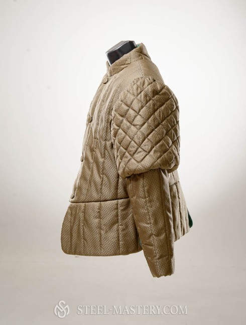 Jacquard Renaissance quilted doublet Armatura imbottita