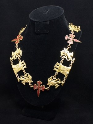 Spanish Knight's Heraldic chain (collar) Accessori