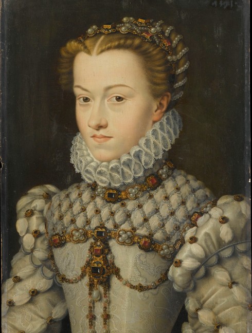 Jewelry set from the portrait of Elisabeth of Austria Accessori