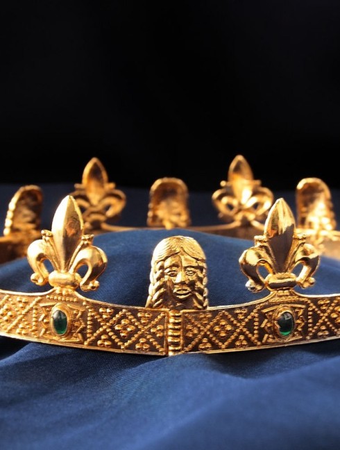 Swedish Medieval crown from Badeboda (14th century) 