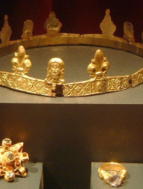 Swedish Medieval crown from Badeboda (14th century) 