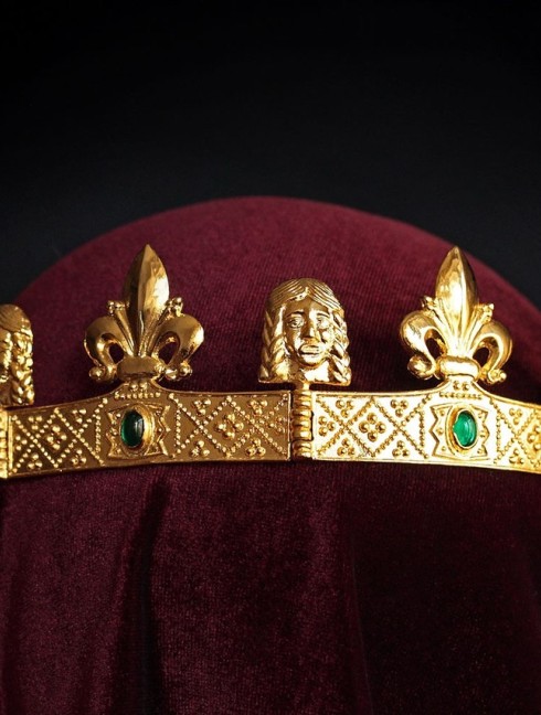 Swedish Medieval crown from Badeboda (14th century) 