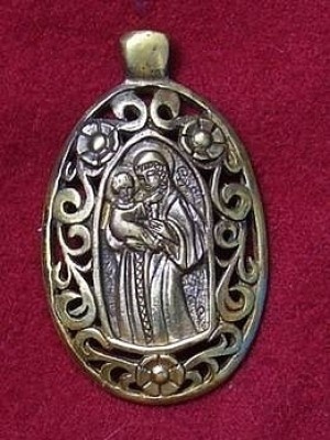 Medieval St Mary Pendant Accessori