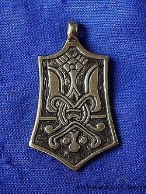 Tamga pendant (Nothern Rus, 11-13 cc) Accessori