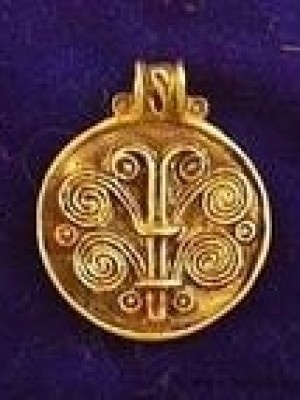 Solar pendant with the Tree of Life Accessori
