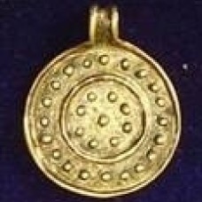 Solar pendant with the symbol of Water image-1