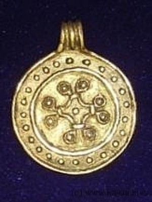 Solar pendant of eastern slavs (11 century) Accessories
