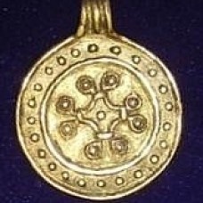 Solar pendant of eastern slavs (11 century) image-1