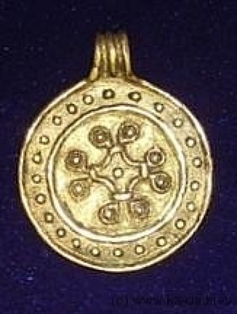 Solar pendant of eastern slavs (11 century) Accessori