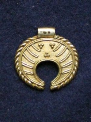 Moon amulete from Novgorod, North Russia (10-11th cc) Accessories