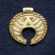 Moon amulete from Novgorod, North Russia (10-11th cc) image-1