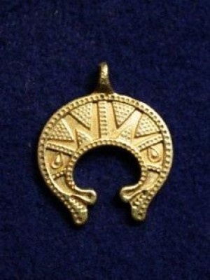 Moon amulet, Kiev X-XIII cc., Rus Accessori