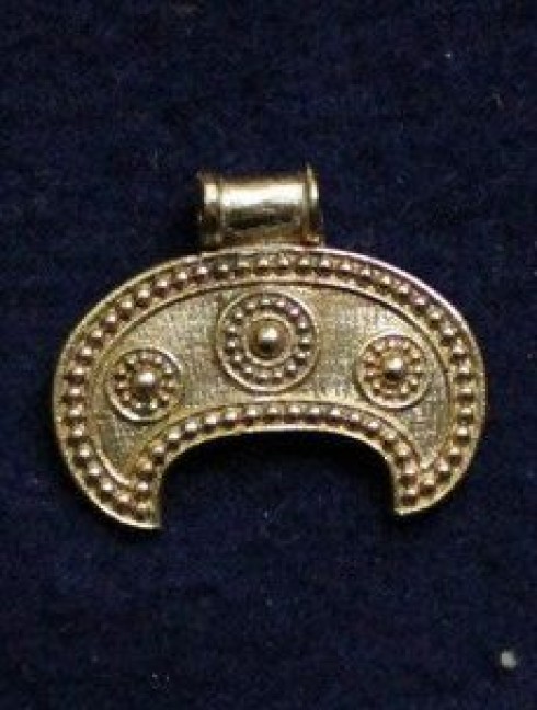Moon amulet from Gochevo, South Russia, 11th Century Accessories