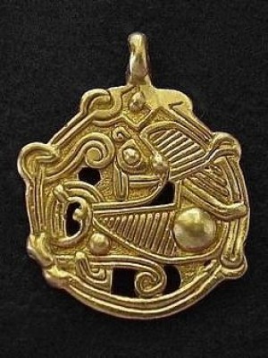 Zoomorphic Viking pendant, Scandinavia (10th century) 