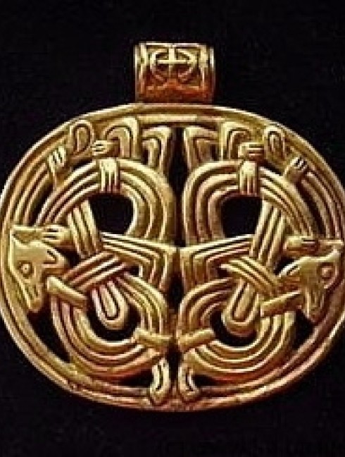 Jellinge Style Scaninavian Pendant (10-11th cc) 