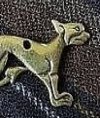 Celtic dog pendant image-1