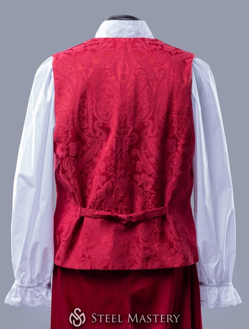 Tenue royale de roi avec fourrure Costumes fantaisie pour homme