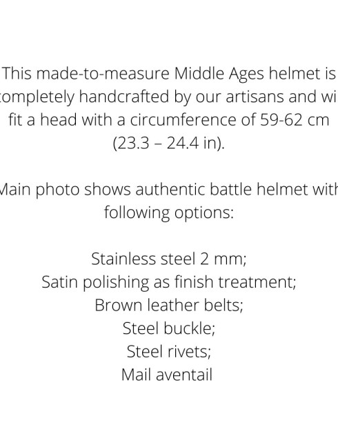 Asian helmet, XII-XIV centuries