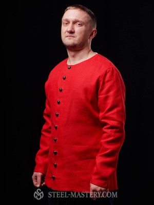 Red cotton cotardie 