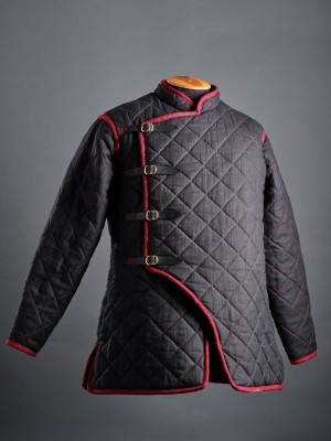 Short HEMA style gambeson with diamond stitching