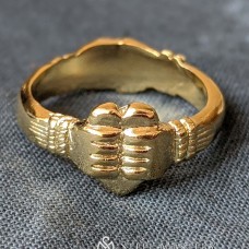 Medieval fede ring, Italy image-1