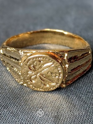 Medieval stamp ring Castings