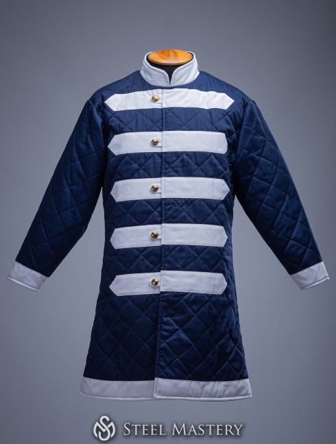 Birka quilted viking caftan Gambesón.