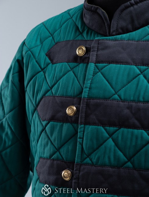 Birka quilted viking caftan Gambison