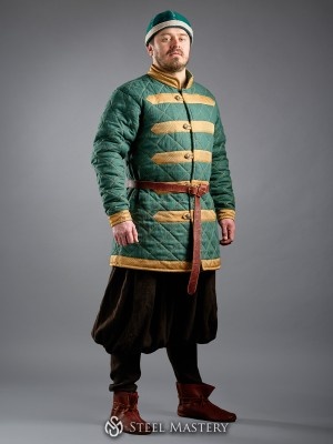 Birka quilted viking caftan Gambison
