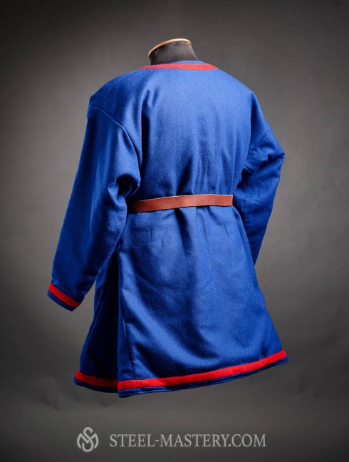 Scandinavian quilted shirt Gambesón.