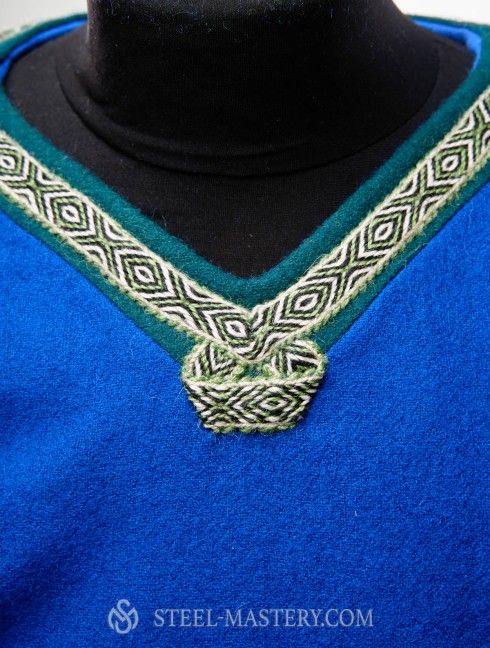 Scandinavian quilted shirt Gambesón.