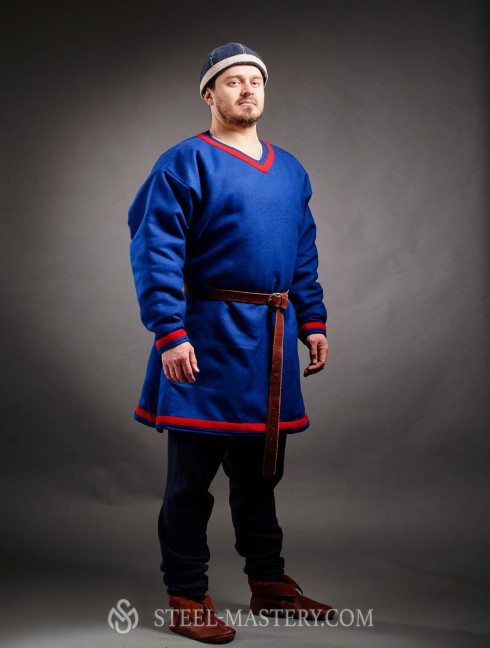 Scandinavian quilted shirt Gambeson