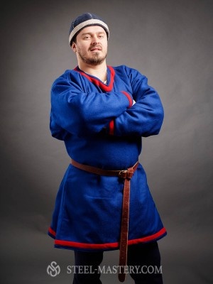 Scandinavian quilted shirt Gambesón.