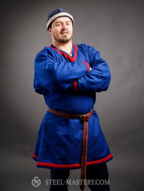 Scandinavian quilted shirt Gambesón.