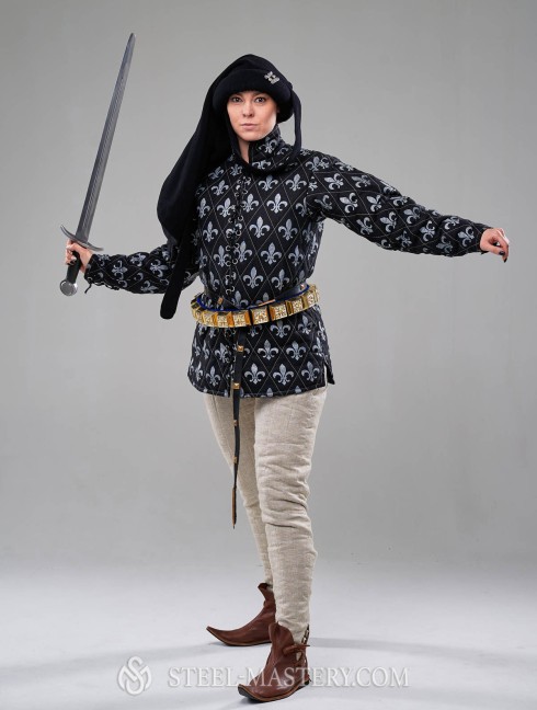 XVth century Jeanne d'Arc gambeson Gambison