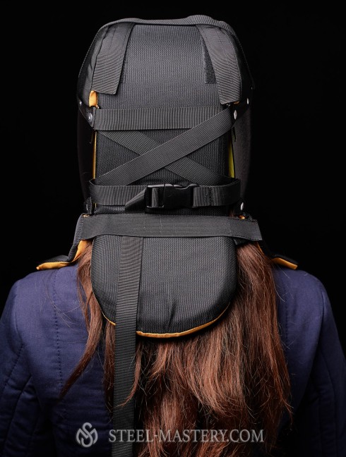 The HEMA helmet with an integrated neckpiece HEMA