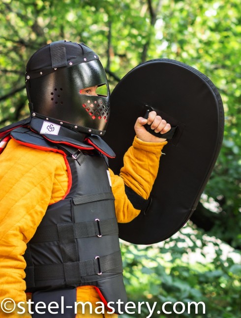 The HEMA helmet with an integrated neckpiece HEMA