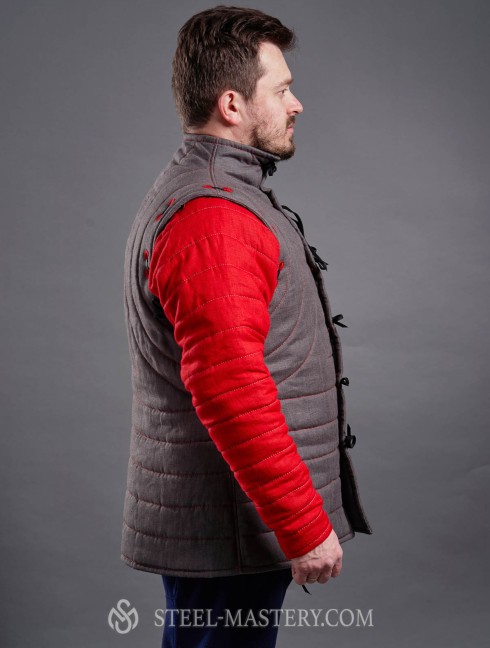 HEMA gambeson with lapped sleeves Gambesón.